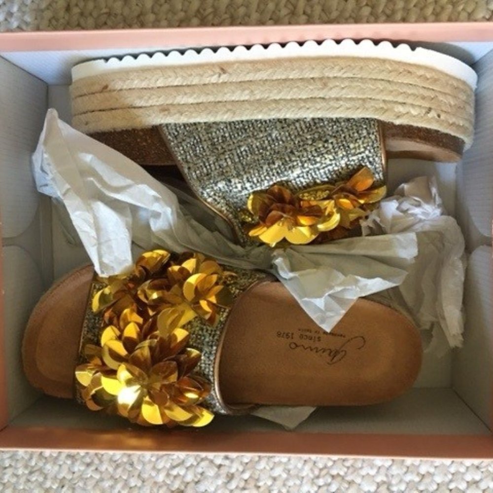 Gaimo Lujan Chanel Platform Sandals
